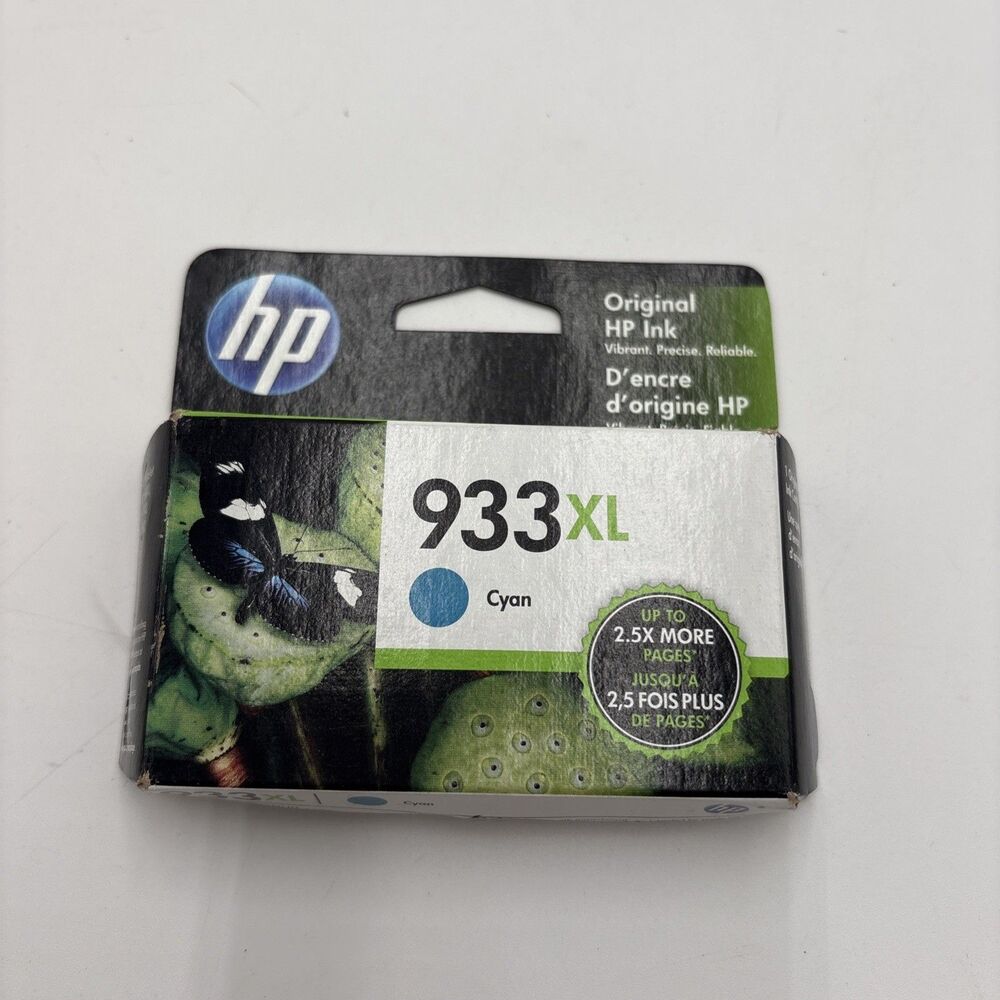 HP 933XL Cyan Ink Cartridge CN054AN Genuine NEW SEALED IN BOX